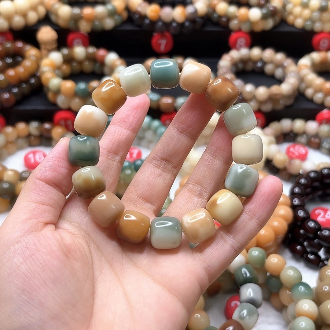 菩提根/象牙果手串正桶珠