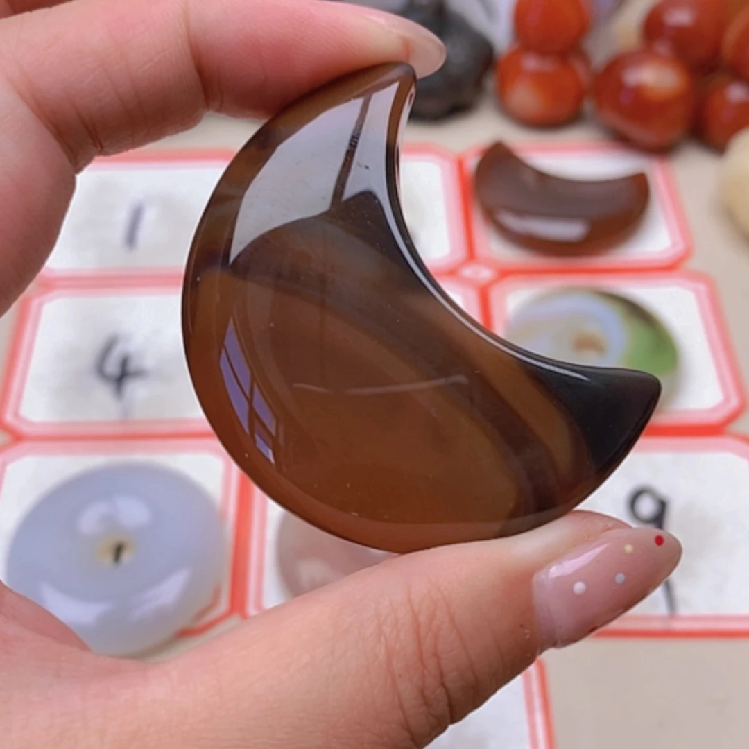 【闪购商品】未镶嵌玛瑙/玉髓珠宝半成品鸿*