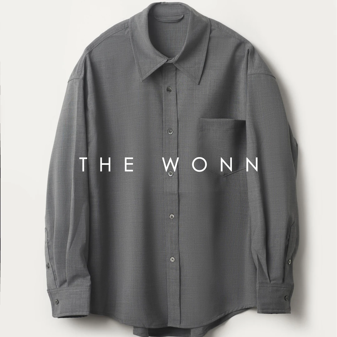 THE WONN进口精仿羊毛solotex混纺长袖衬衫 可机洗通勤长袖衬衫