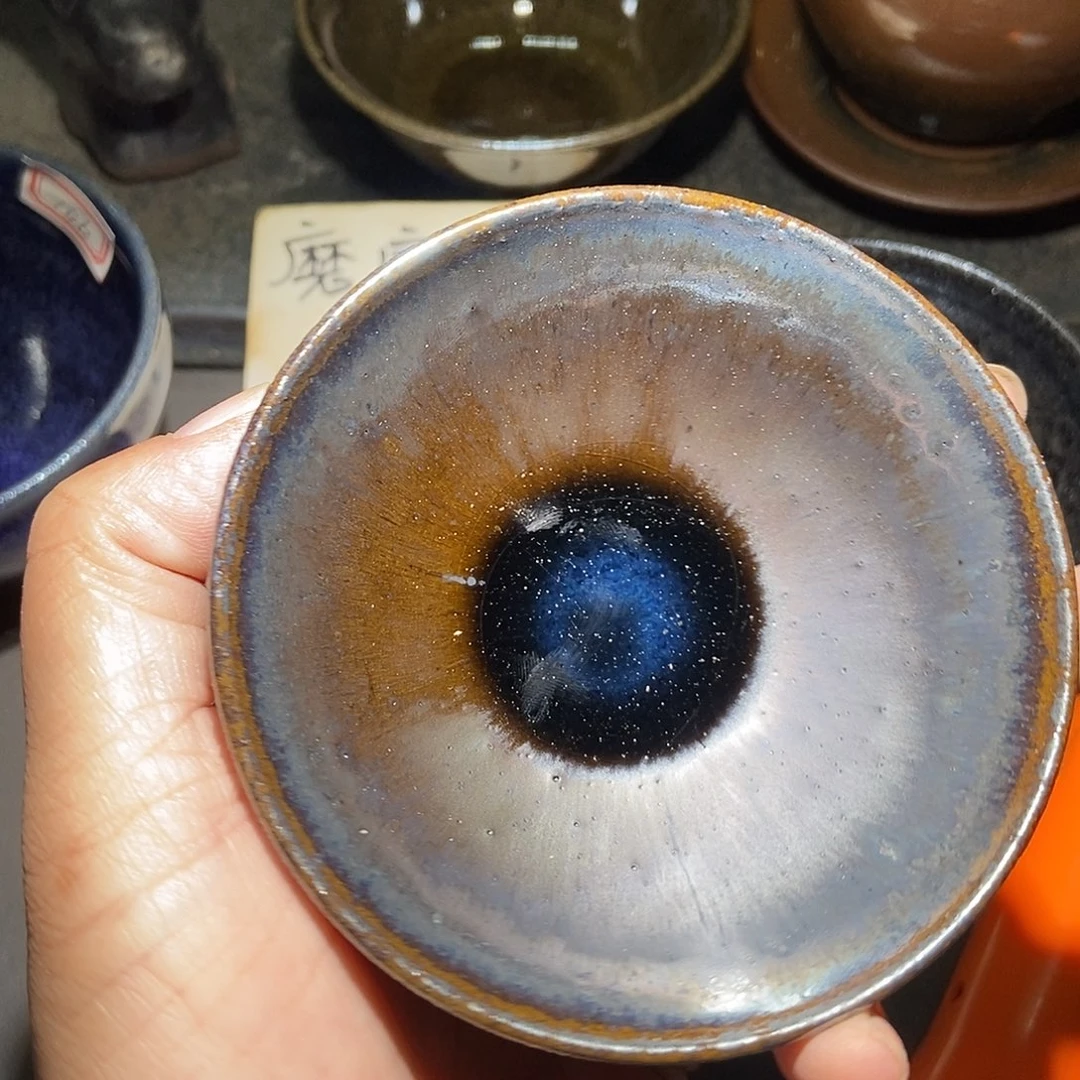 茶盏160 建窑建盏磨底微瑕