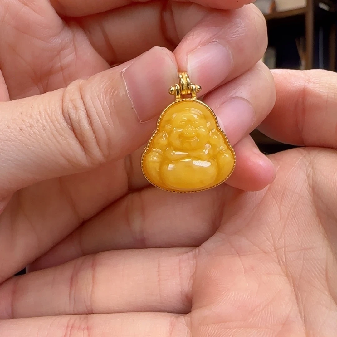 未镶嵌颈饰蜜蜡111111111111