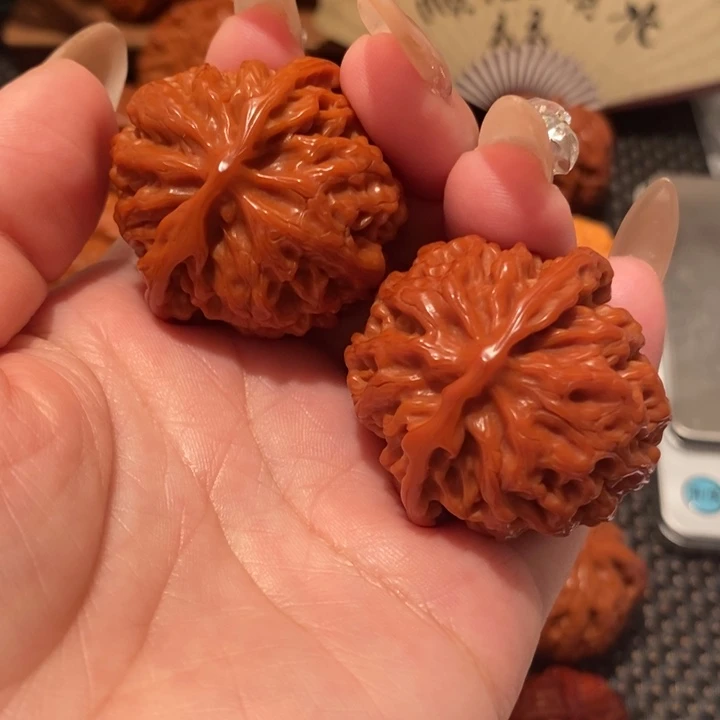 文玩核桃把件.苹果园1406