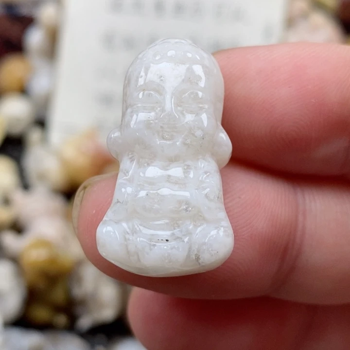 颈饰未镶嵌硅化珊瑚（珊瑚玉）小