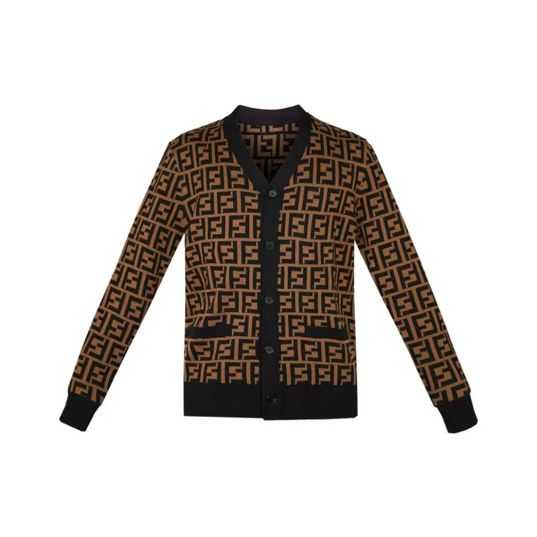 朗尼芬迪秋冬休闲上新男款针织羊毛开衫7235333932