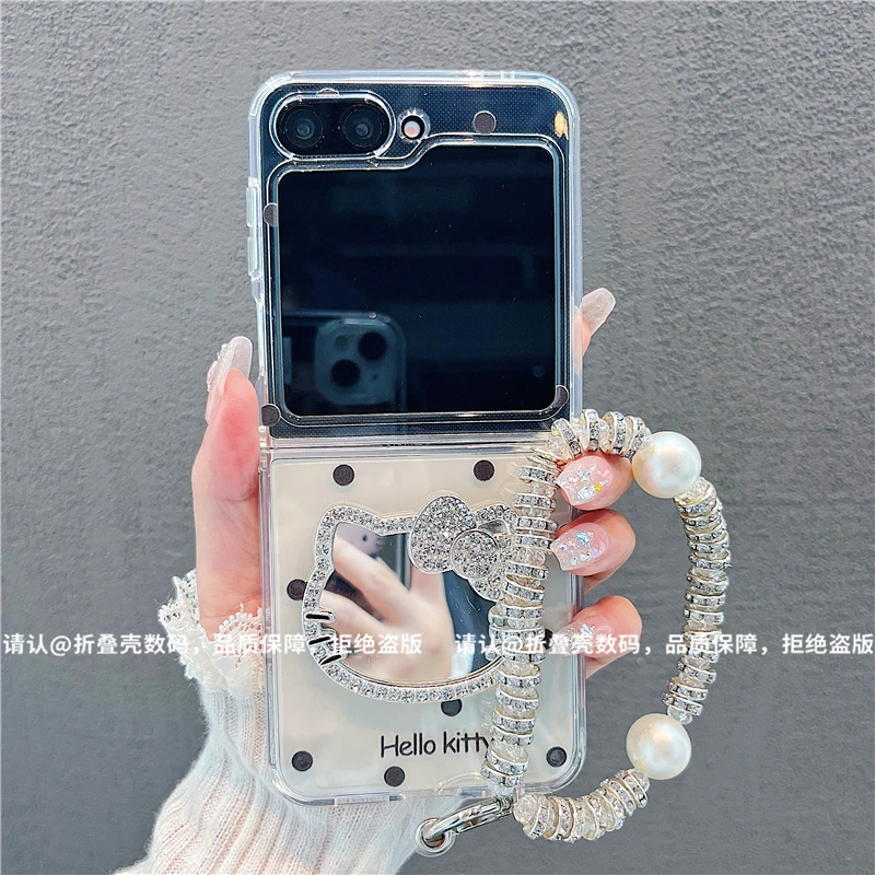 （三星zflip6系列)直边折叠壳适用三星zflip6/三星zflip5手机壳潮