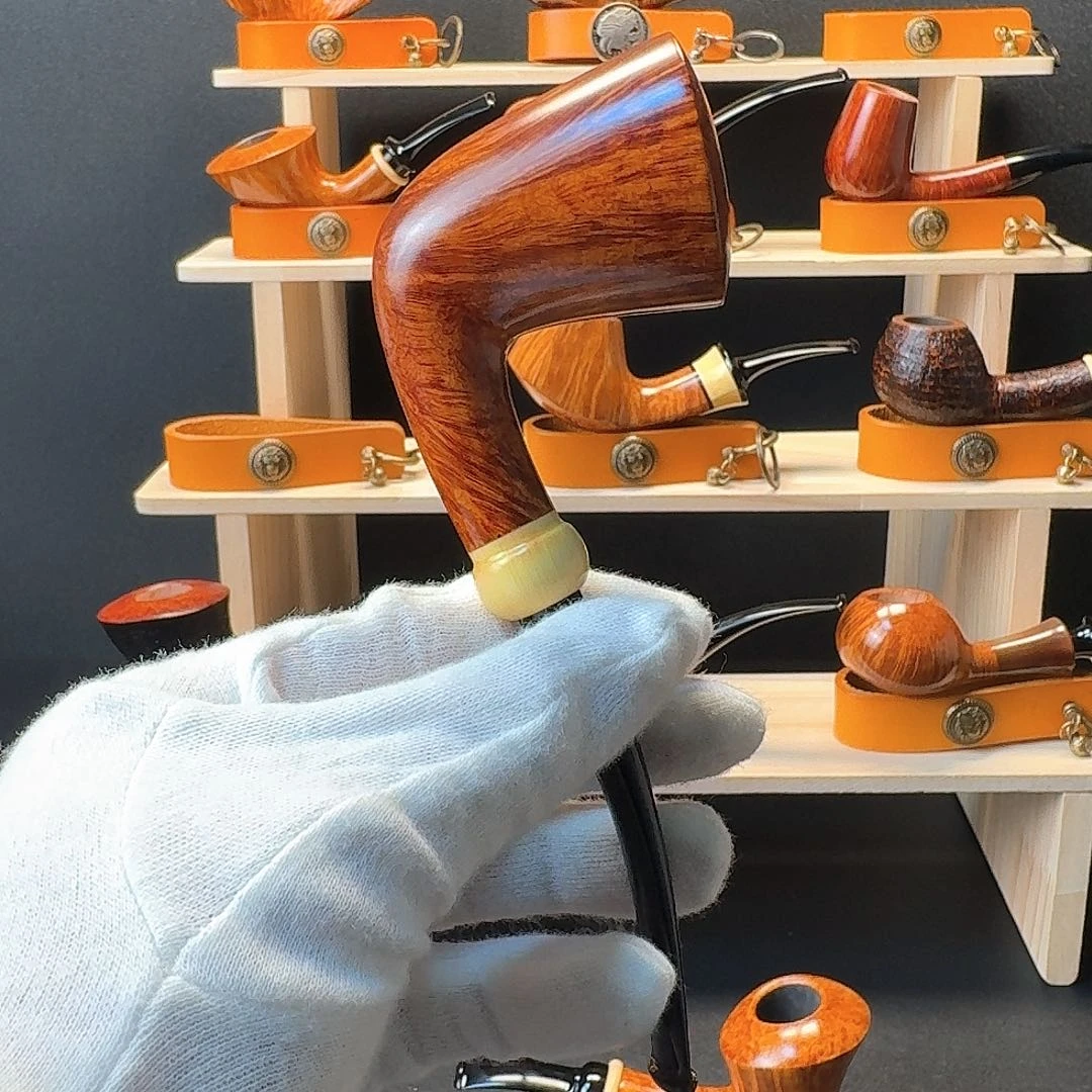 石楠木门**夫奶妈的手工石楠木烟斗