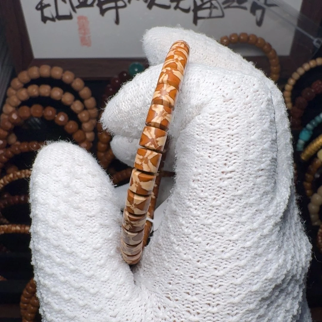 紫金鼠手串纯肉鼠尖小直切精灵奔驰纹