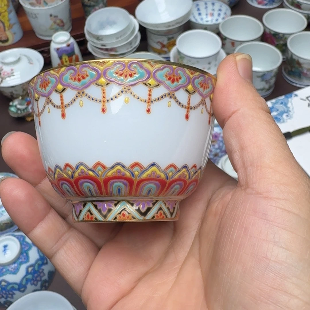 景德镇手工手绘展示