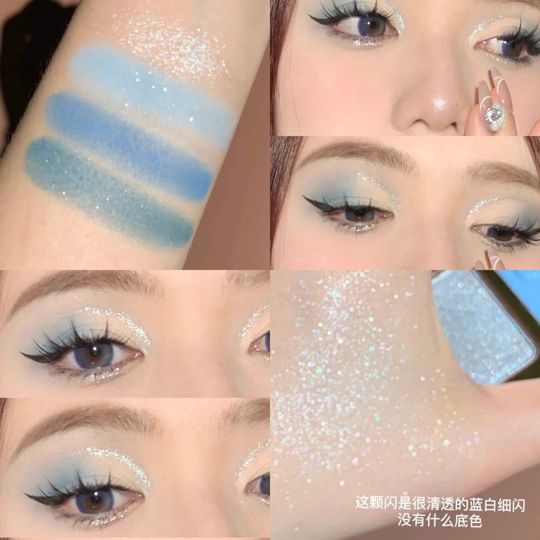 2025新款四色眼影盘海盐元气日常淡妆百搭持久哑光珠光初学者