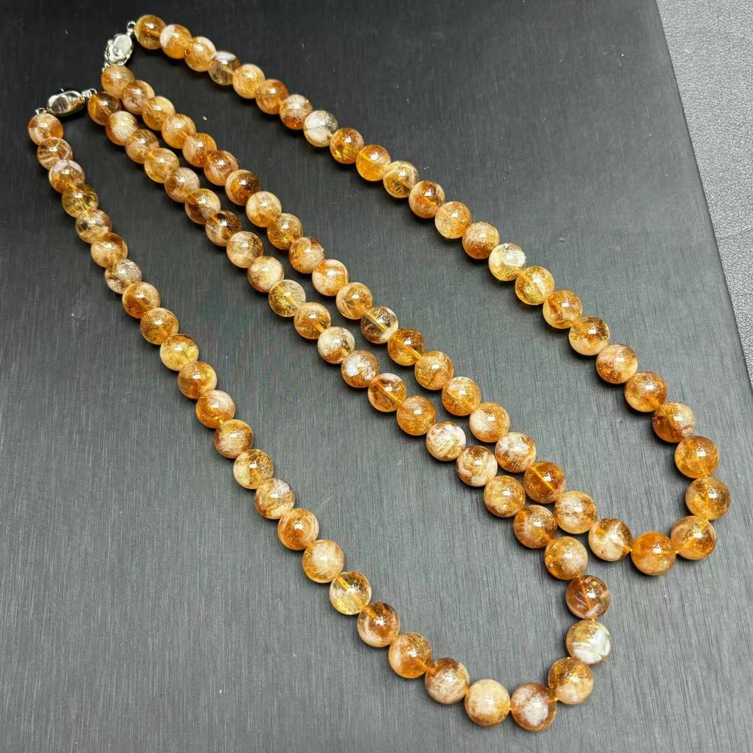 面面来财珠宝C11248卡10左右-火树银花金发晶项链-多样性发其一