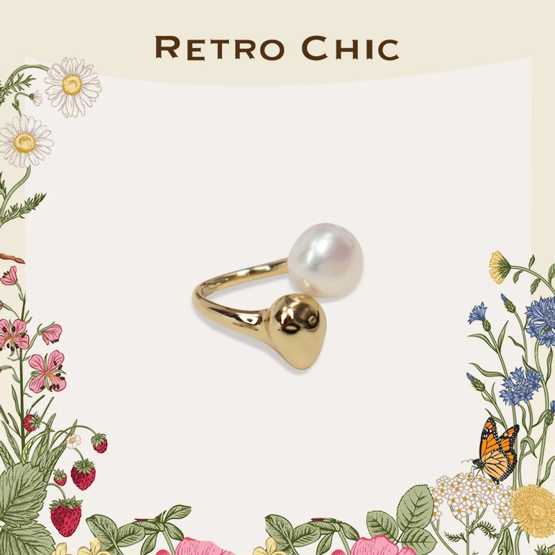 铜合金戒指 RC RETRO CHIC 意大利复古时尚首饰 伊甸园果实戒指