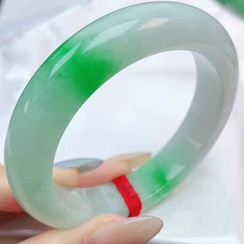 未镶嵌手镯翡翠54圈口882917