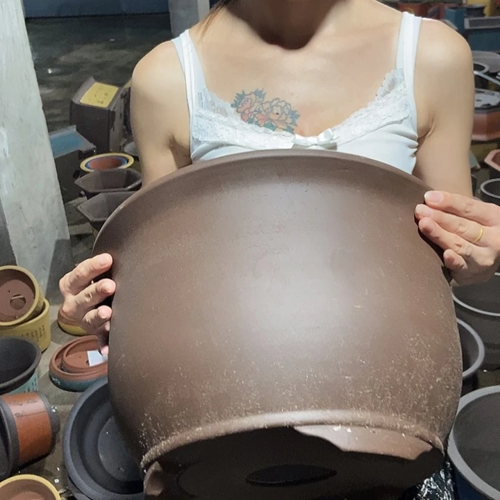 紫砂花盆口36花盆花盆花盆花盆花盆高22
