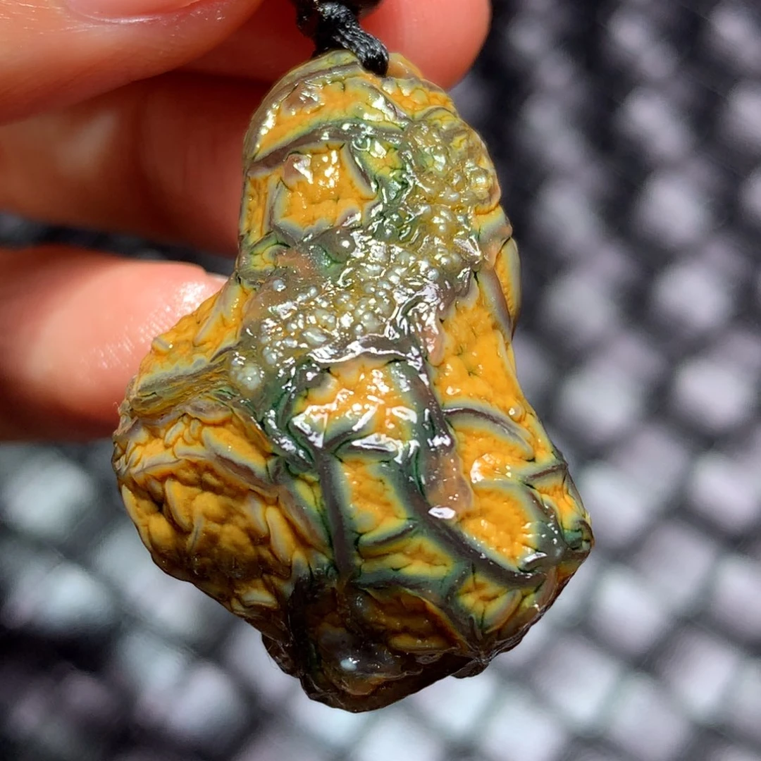 未镶嵌玛瑙/玉髓珠宝半成品