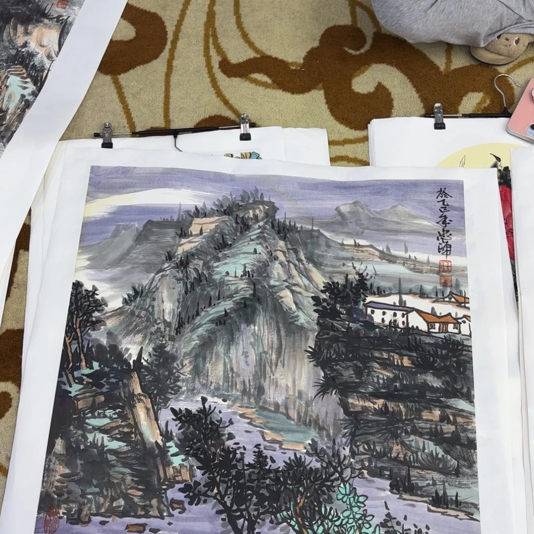 关***庄国画李欣主播李欣主播