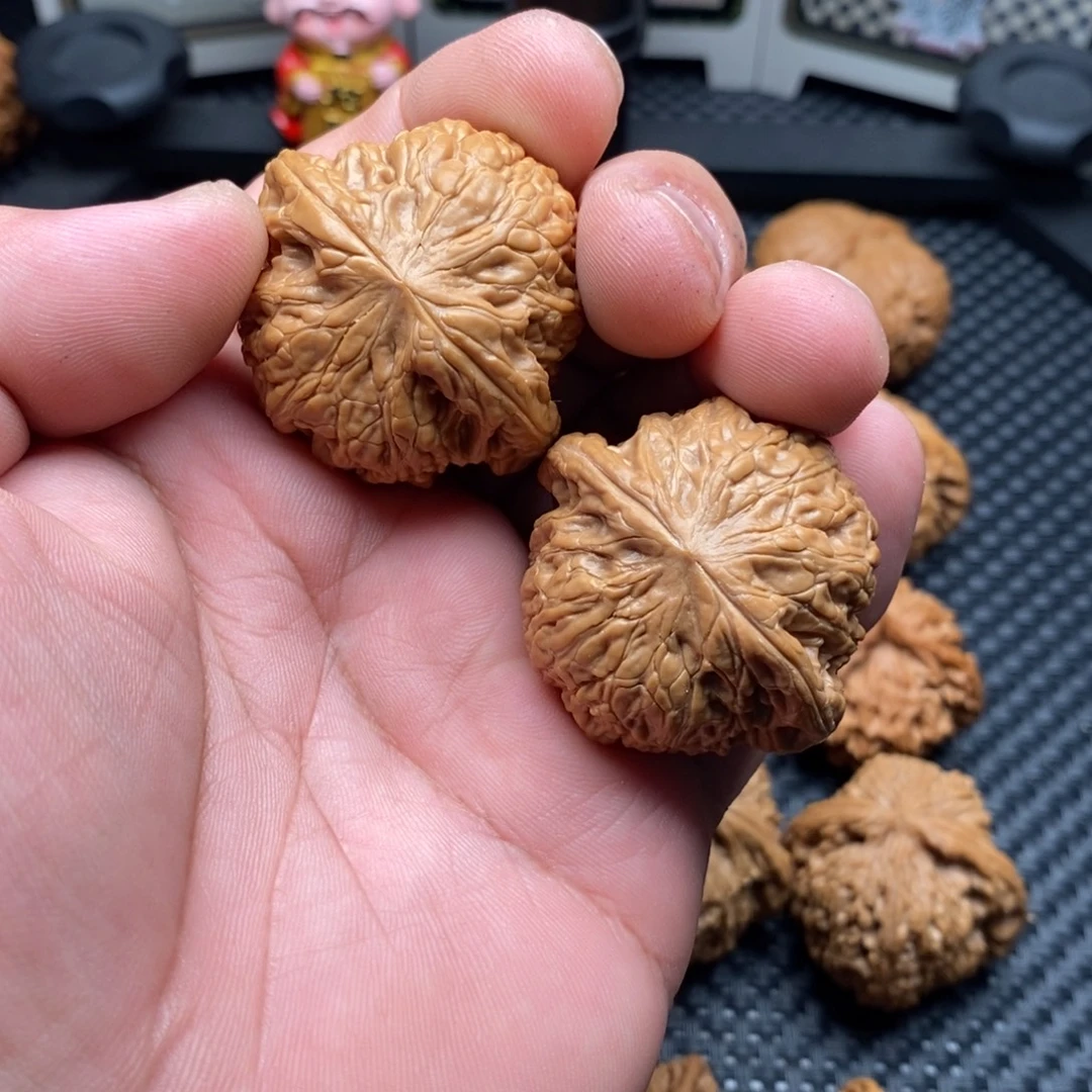 艺***E把件文玩核桃全品铁锤42尺