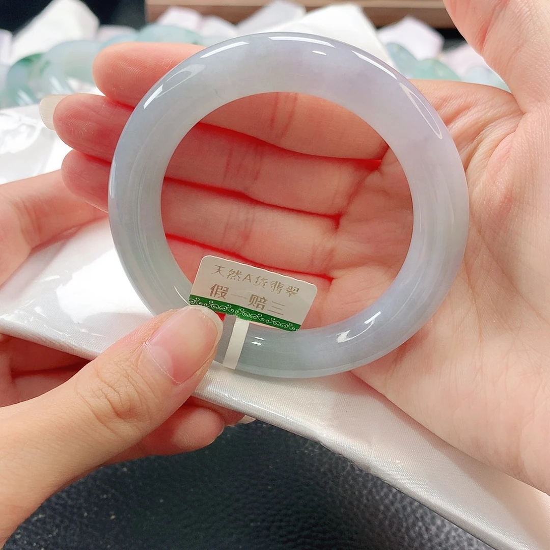 未镶嵌手镯翡翠52圈