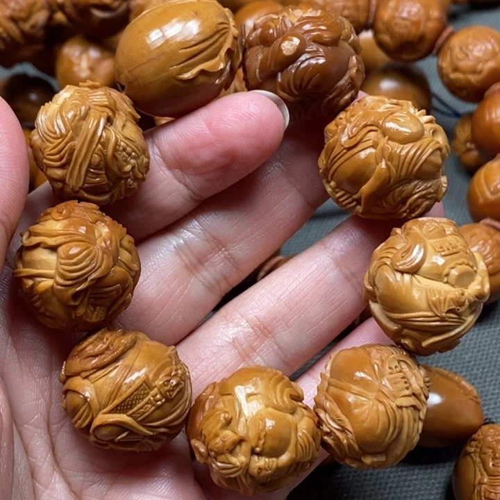 教***生手串/手链橄榄核钟馗