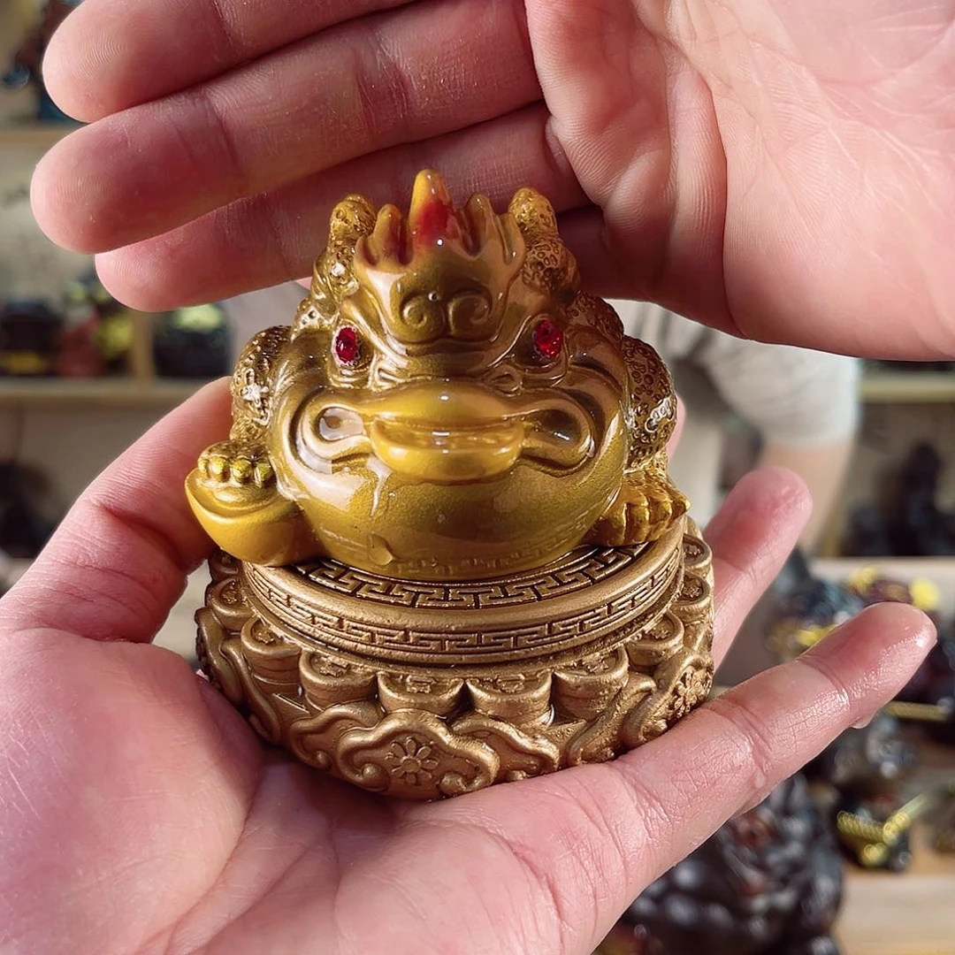 紫砂茶宠紫陶树脂茶宠摆件