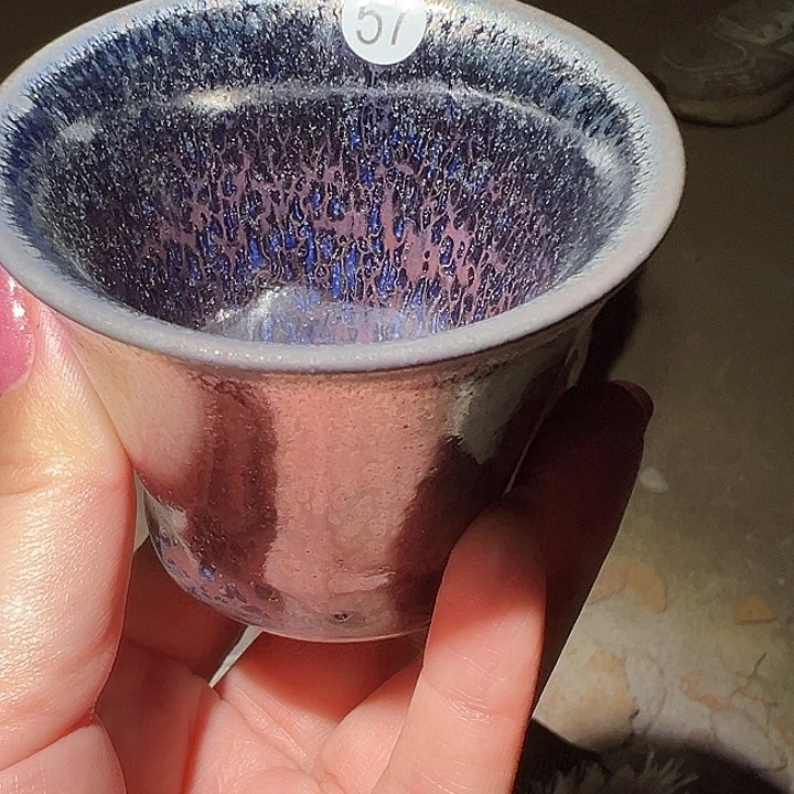 瓷便携款宋御柴烧精品主人杯