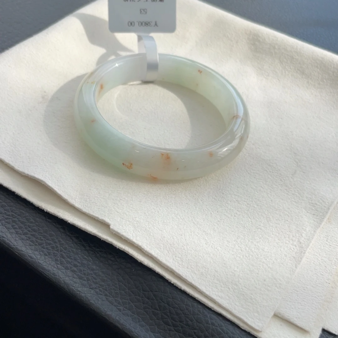 翡翠未镶嵌手镯纹53