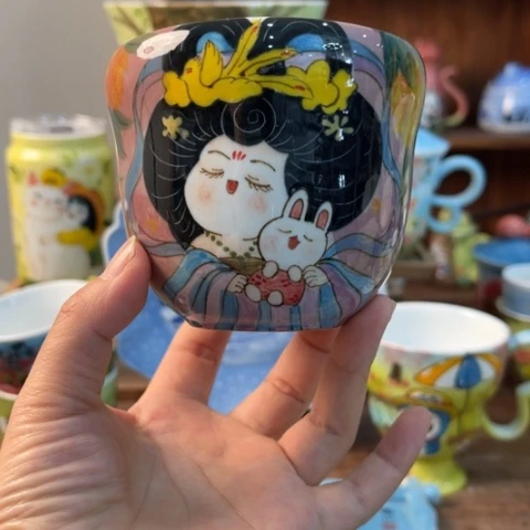 炉景德镇釉下手绘陶瓷