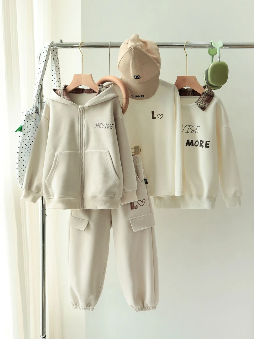 255828卫衣---冬款厚款冬季童装卡通休闲风