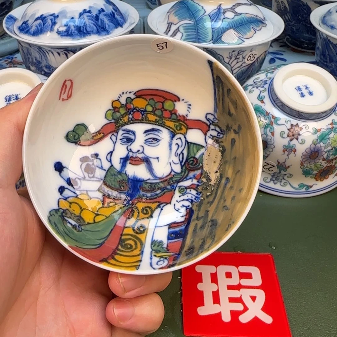 彦祖纯手工手绘茶具57
