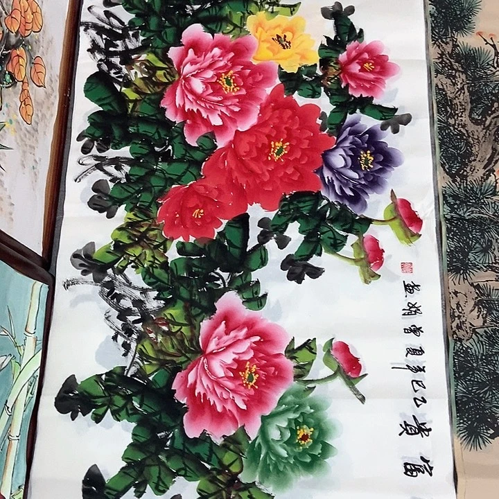 小周画廊的直播间