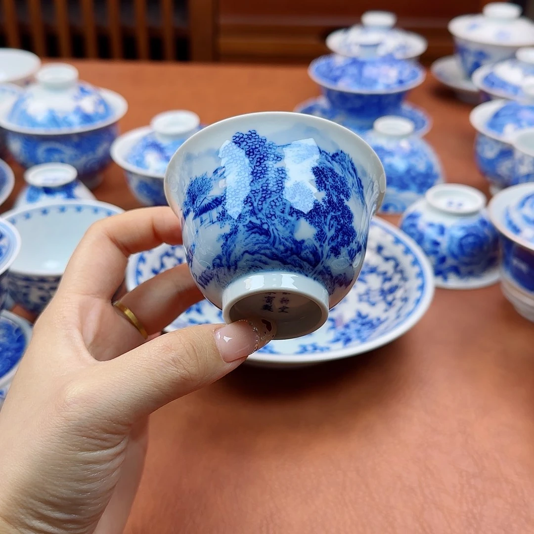 a*景德镇陶瓷手绘杯子