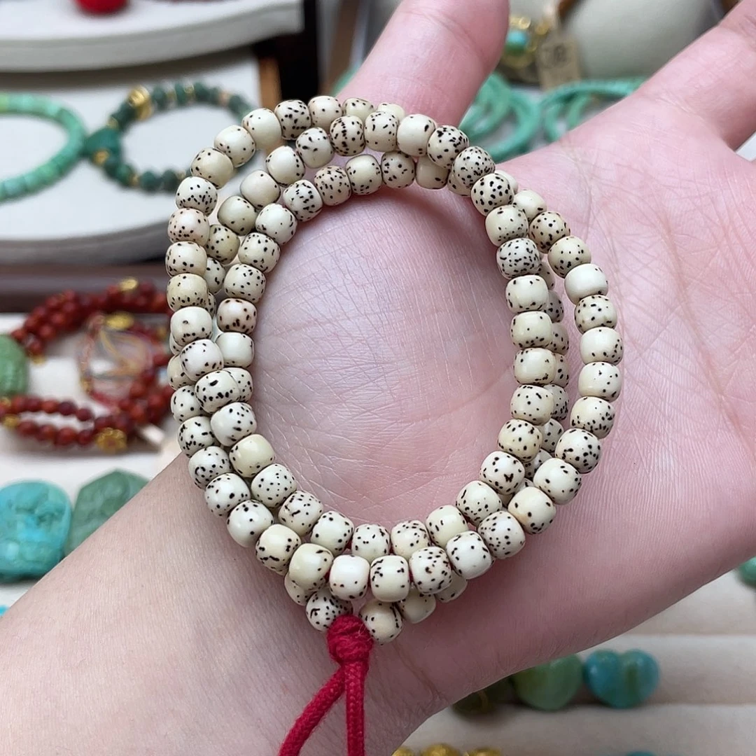 星月菩提手串108大留白