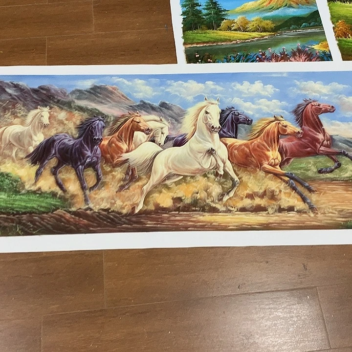 油画70*180手绘油画