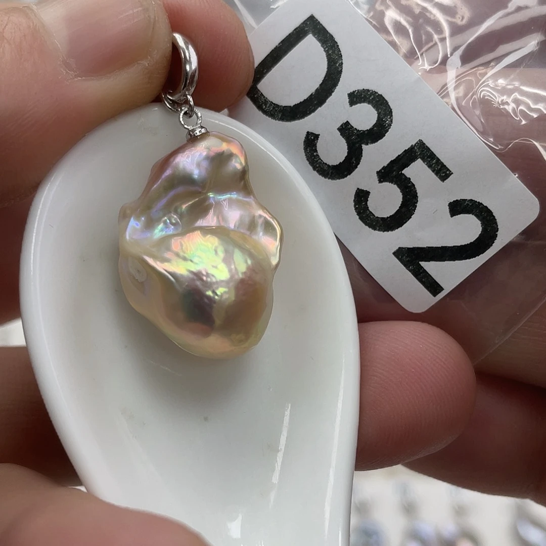 淡水珍珠颈饰银S925镶嵌