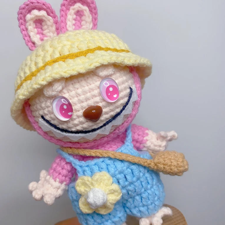 （成品）拉布布钩织版高度10cm