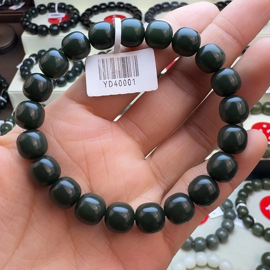 和田玉未镶嵌手串