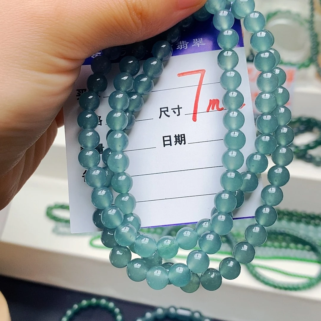 翡翠未镶嵌手链翡翠