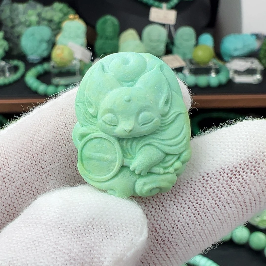 绿松石未镶嵌绿松石主播万丽