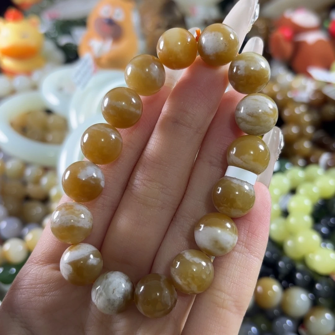 和田玉未镶嵌手链36