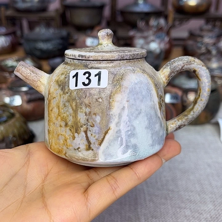 裸柴烧陶瓷手工茶器