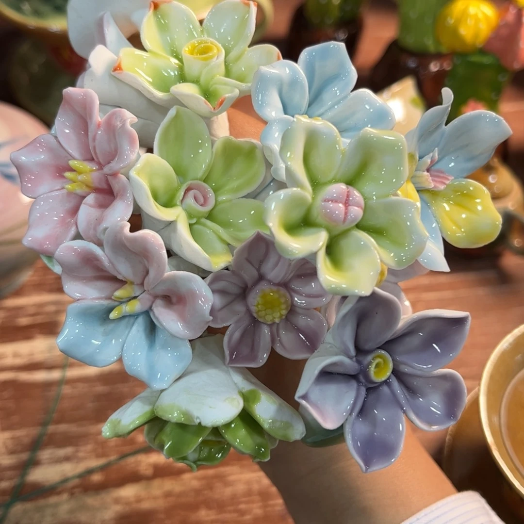 瓷片九*红红火火过大年