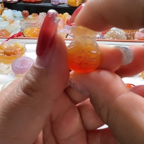 未镶嵌颈饰玛瑙/玉髓山****版