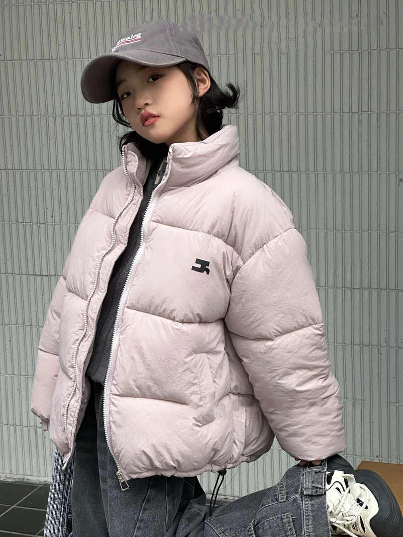 现货【简约棉服】夹棉加厚4602女童韩版面包服百搭外套保暖冬款