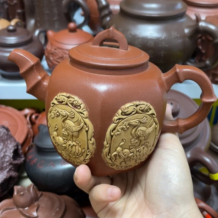 茶壶本山绿泥紫砂紫砂艺术