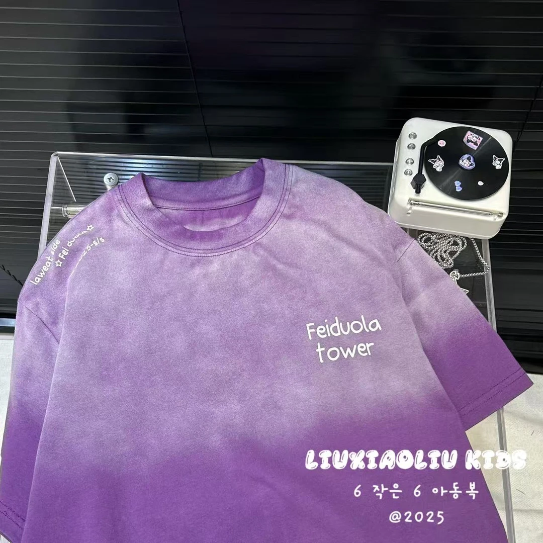 杭州六小六正版BY LIUXIAOLIU夏季儿童短袖19895