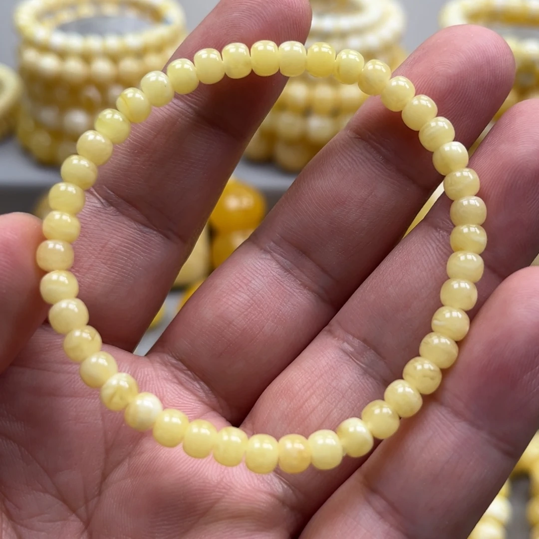 手链琥珀未镶嵌手串