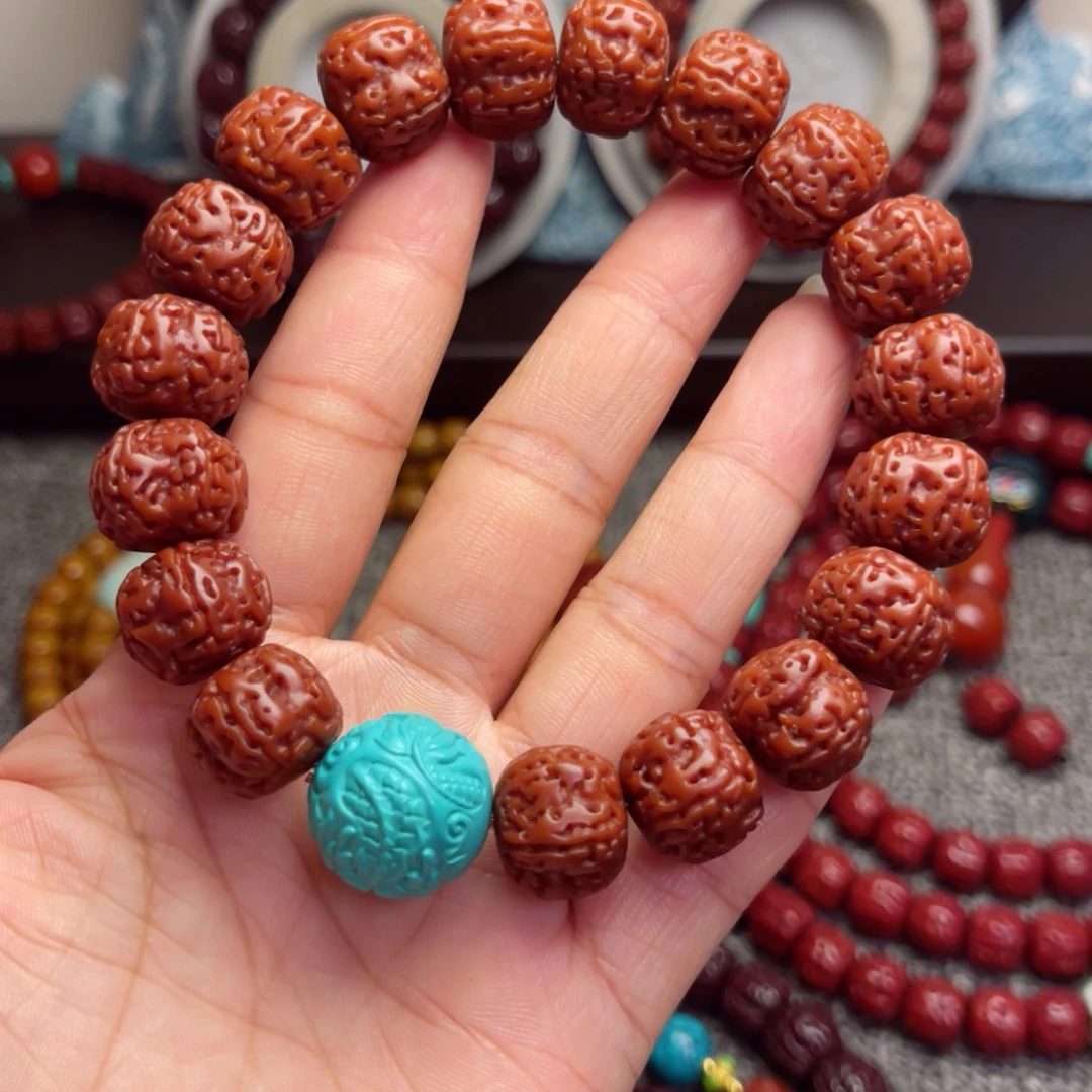 金刚菩提吊坠藏式直切一代龙