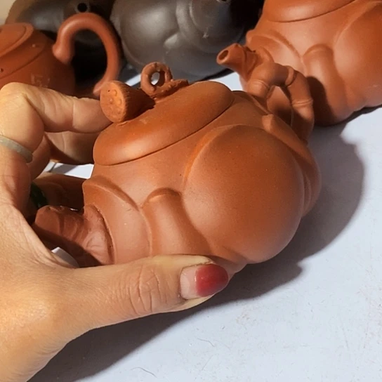 全手工制作宜兴紫砂壶