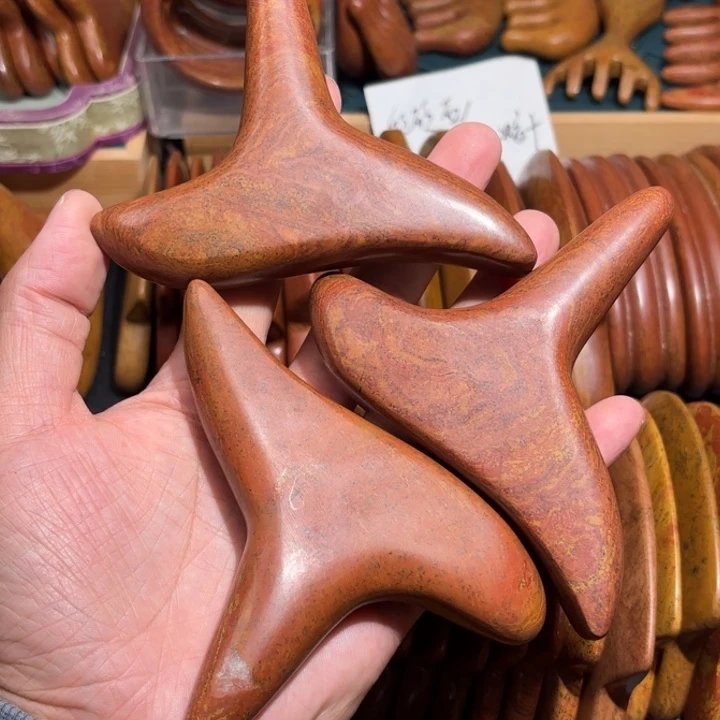 红砭石精品款刮痧板