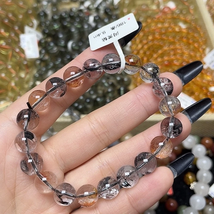 水晶未镶嵌手链闪灵钻9.4