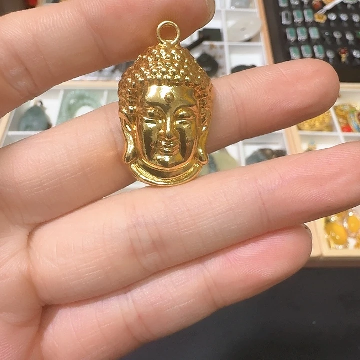 无合金佛首吊坠11111